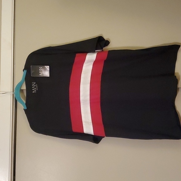 Boohoo Man Color Block Men's Tee NWT Size 3X - Picture 1 of 5